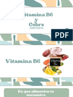 Vitamina B6 y Cobre