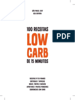 Livro Digital - 100 Receitas Low Carb de 15 Minutos