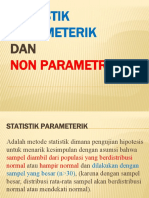 2.1 Statistik parameterik dan Nonparametrik ok