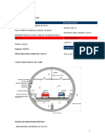 Datos Técnicos Tunel