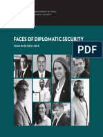 US Diplomatic Security Service (DSS) Year in Review 2015