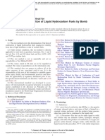 Heat of Combustion of Liquid Hydrocarbon Fuels by Bomb Calorimeter