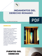 Fundamentos Del Derecho Romano