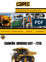 Camión Minero 777g - Operadores