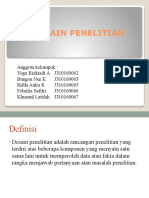 Desain Penelitian