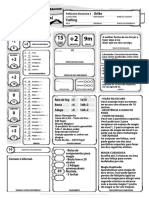 Ficha LVL 3 - Tiefling Feiticeiro