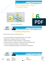 Stages of Change Management Session 6