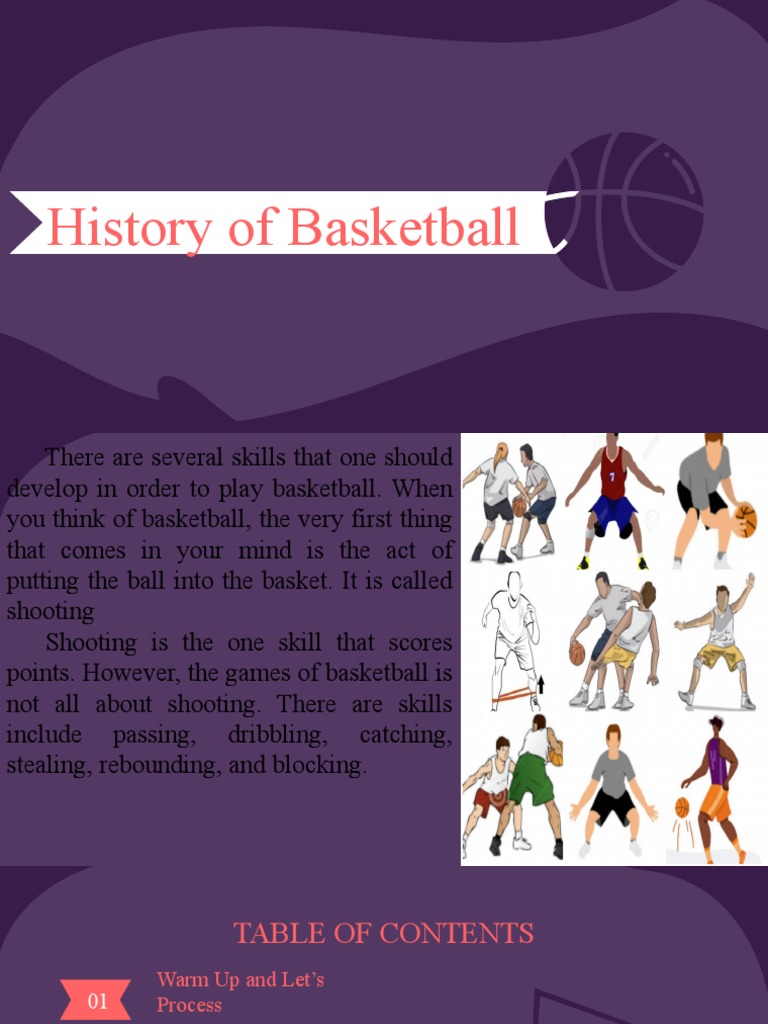 History of Basketball PDF Games Of Physical Skill Sports