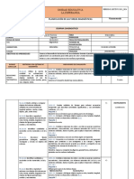 Diagnostica - Planificacion Matematica Segundo Año