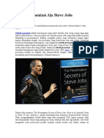 Teknik Presentasi Ala Steve Jobs