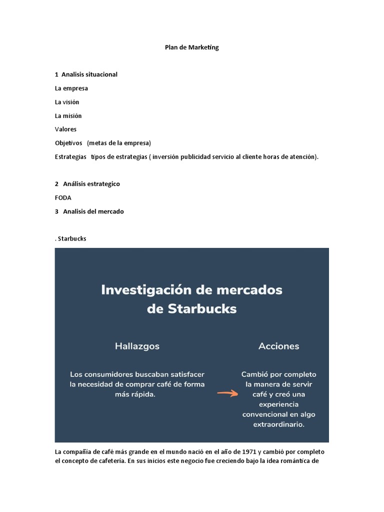 Plan de Marketing | PDF | Marketing | Business