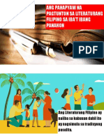 2) Ang Pahapyaw Na Pagtunton Sa Literaturang Filipino Sa Iba't Ibang Panahon
