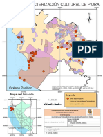 Mapa de Caracterización Cultural Del Departamento de Piura