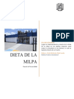 Anteproyecto Dieta de La Milpa