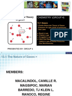 Kinetic Molecular Theory - Group 4