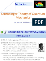 Lecture 3 Schroedinger Theory of Quantum Mechanics