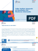 Taller Analisis Integrado Resultados DIA Monitoreo Intermedio