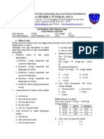 Soal Pas Ganjil Kimia 22 - 2