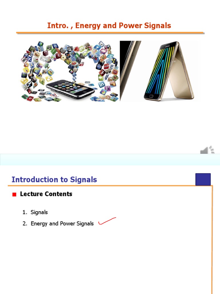 L1 - EEE223 - Signals and Systems | PDF | Applied Mathematics | Physics
