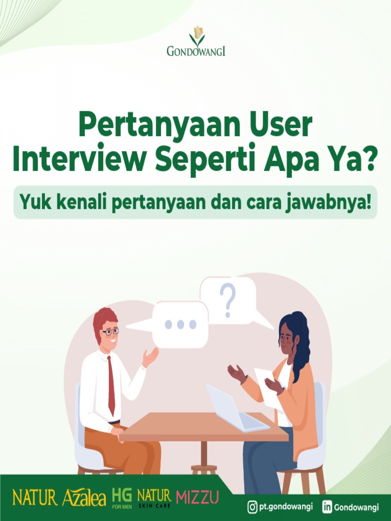 Pertanyaan dan Jawaban Interview User | PDF