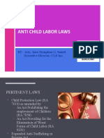 Legal Lit Training - Child Labor Vs Child Work