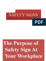 5c SAFETY SIGNS
