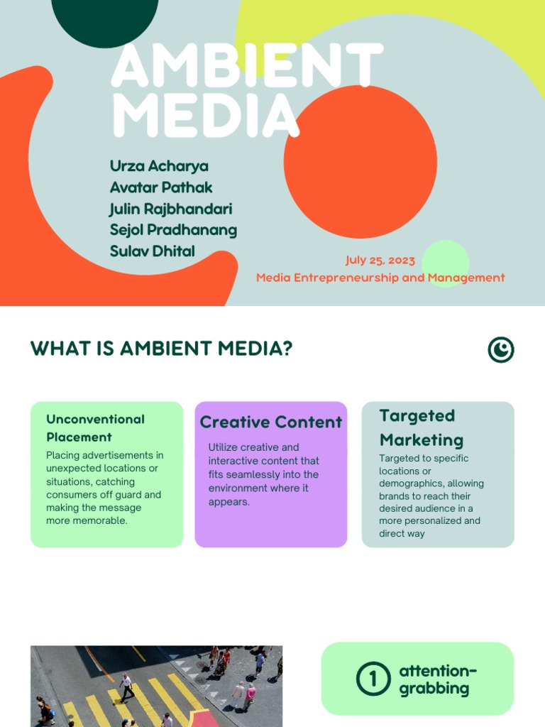 Innovative Ambient Media Solutions | PDF | Advertising | Mass Media