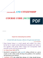 Moral and Citizenship Education