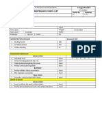 B1.Checklist Genset