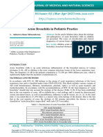 Acute Bronchitis in Pediatric Practice