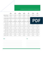 Coding Schedule Fall 2022 - Daily Schedule