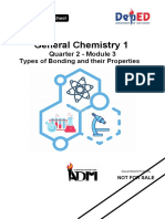 GeneralChemistry1 - Q2 - Module 3 - Types of Bonding and Their Properties - v5