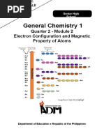 GeneralChemistry1 - Q2 - Module-2 - Electron Configuration and Magnetic Property - v5