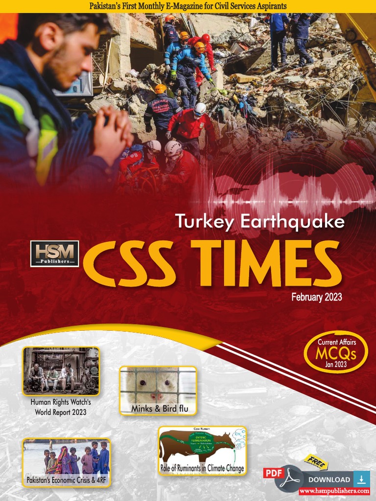 Final Magazine - February | PDF | Earthquakes | Moment Magnitude Scale