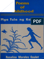 Poems of Childhood Mga Tula NG Kabataan