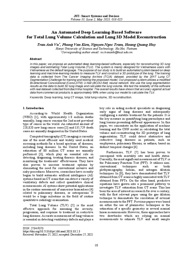 43 an automated deep learning based software for total lung volume