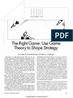The Right Game - Use Game Theory To Shape Strategy