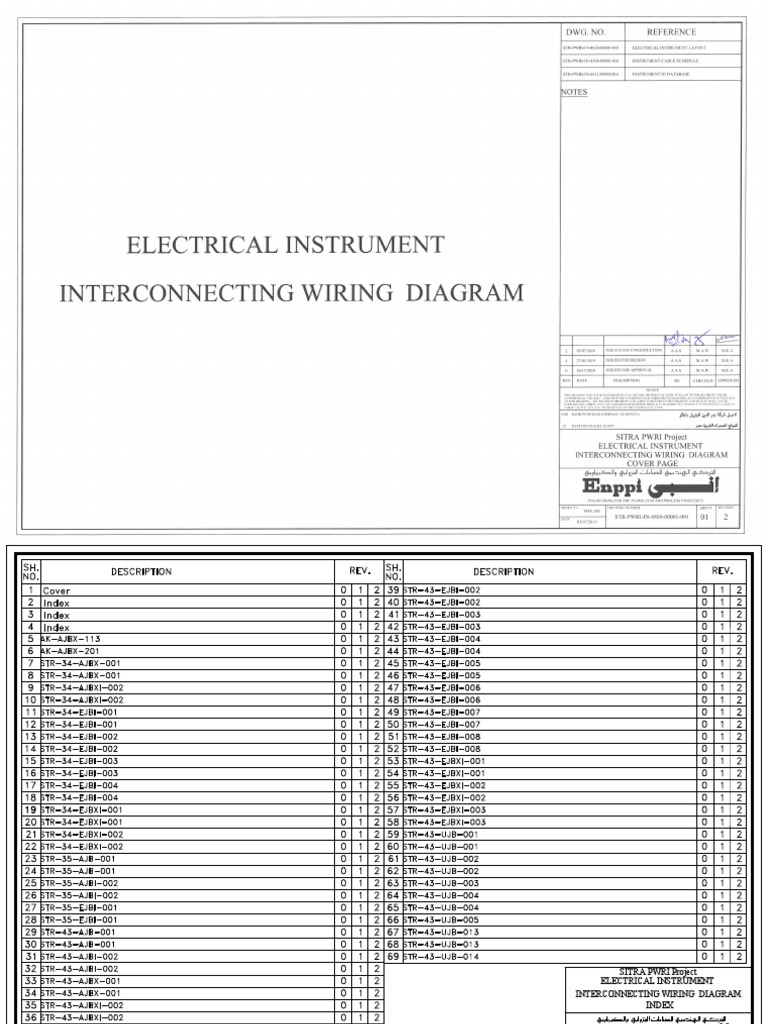 STR Pwri in 8880 00001 001 Rev 02 Electrical Instrument Interconnecting