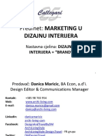 Dizajner Interijera Brand Marketing Danica Maricic
