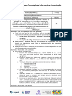 Residência em Tecnologia Da Informação e Comunicação: Instrução Prática Módulo Objetivo Da Atividade Tempo