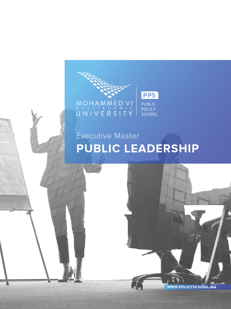 Executive Master en Leadership Public | PDF | Science