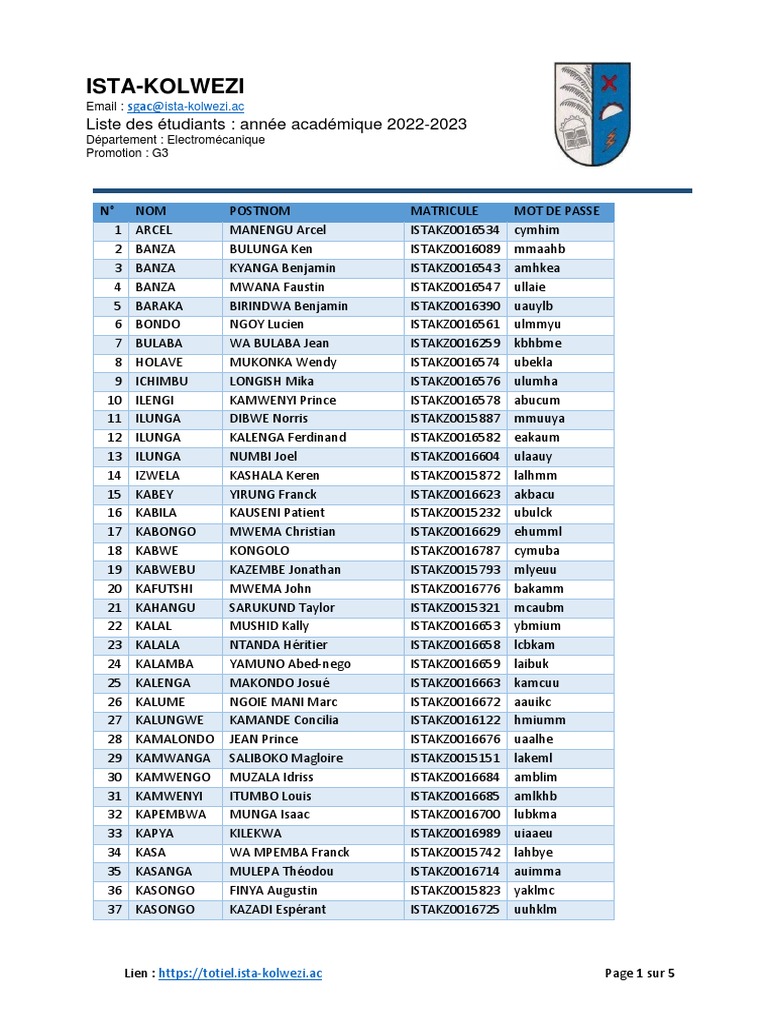 ista-kolwezi-electromechanics-g3-list-2023-pdf