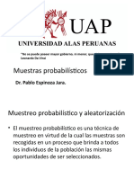 Muestreo Probabilístico y Aleatorización - pptx-2017