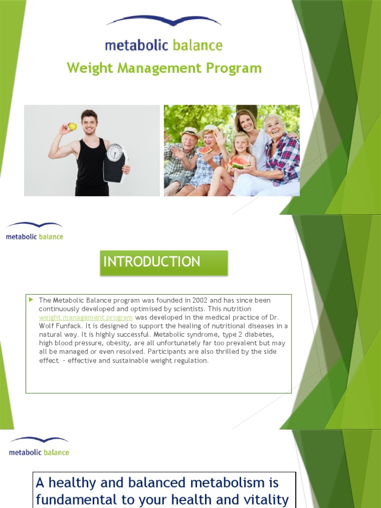 Weight Management Program PDF