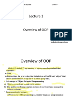 Overview of OOP: Network System Level-7