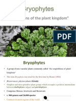 Bryophytes Introduction PDF IV