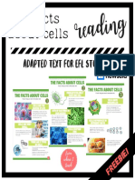 The Facts About Cells: Adapted Text For Efl Students