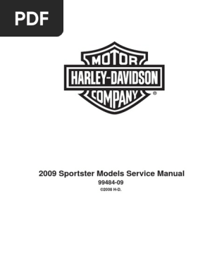 2009 SPORTSTER® サービスマニュアル 2009 HD Sportster Service Manual 99484-09 (Preview) | PDF