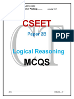 PAPER - 2 B Logical Reasoning