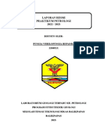 Format Laporan Resmi Praktikum Petrologi 2023